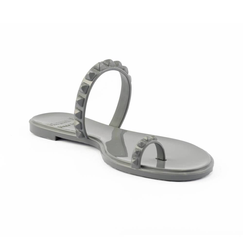 NEW CARMEN SOL maria flat sandal in grey